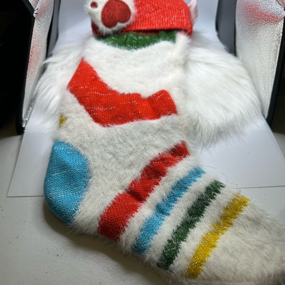 🩷5/$10 PET Colorful Fuzzy stocking